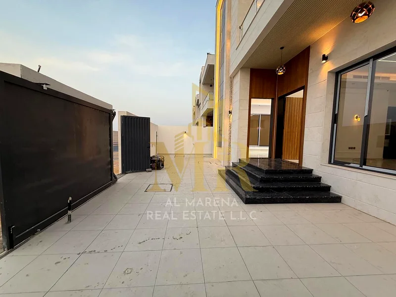 🏡 للبيع – فيلا أنيقة في الباهية، عجمان | طابقين + سطح | 4 غرف نوم رئيسية | مجلس | غرفة معيشة واسعة | مطبخ حديث | شامل الكل63881481278337113