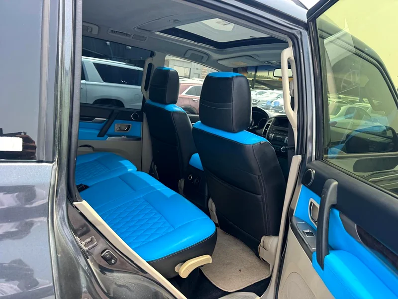 Mitsubshi pajero 2015 fullopshin gary color GCC63482188181889112