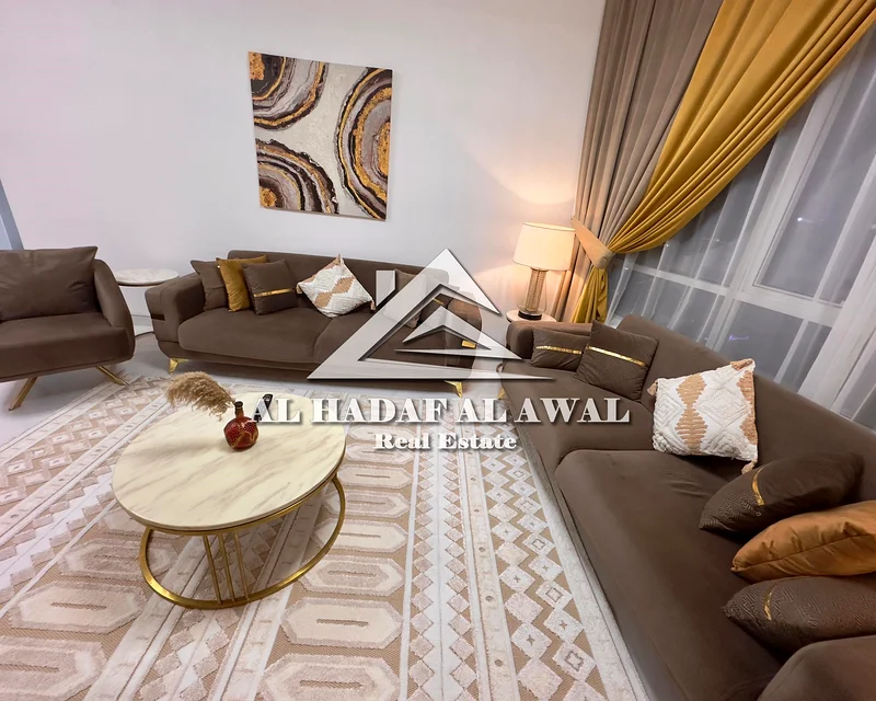 شقة مكونة من غرفتين نوم للإيجار الشهري بإطلالة بحرية كاملة في الخان63827987830018114