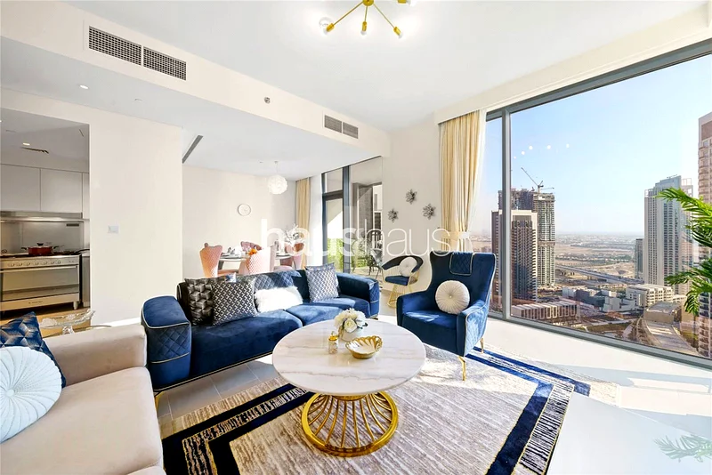 Burj Water and Park Views | Vacant | Best Layout64025379376899114