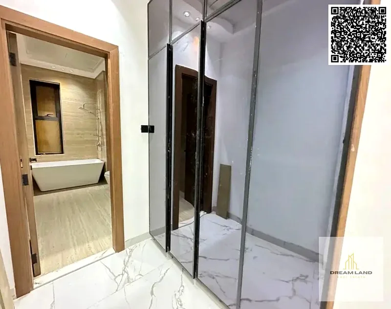 Villa for sale in Ajman, including registration fees for the villa, 25 years, with a modern design and personal finishing, in a distinguished location63900188862467113
