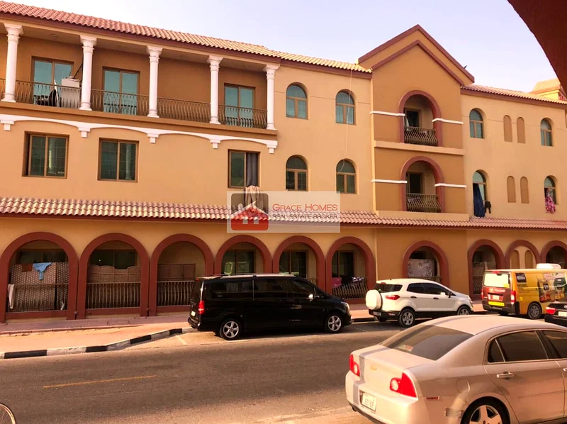 مدينة إنترناشيونال @ مجمع إسبانيا 1 بيدروم للبيع في الطابق الأرضي مع شرفة 450000/-63994831060483111