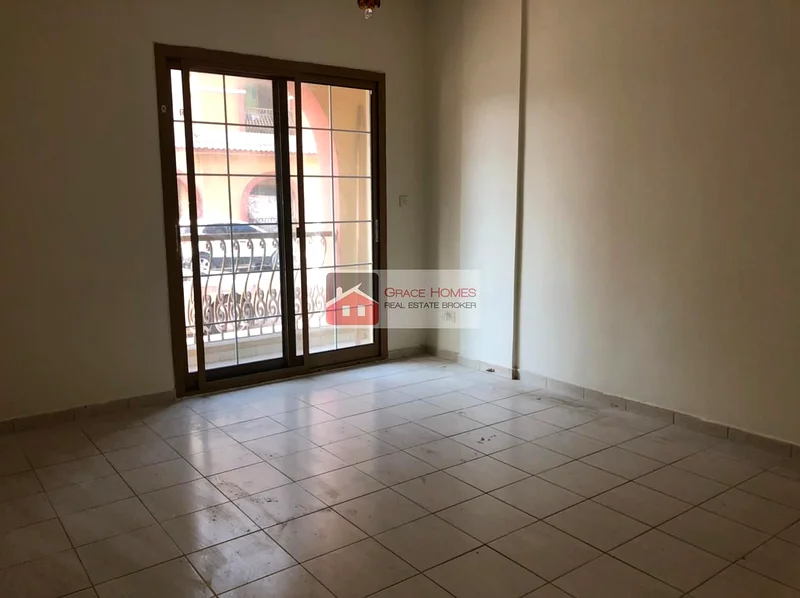 مدينة إنترناشيونال @ مجمع إسبانيا 1 بيدروم للبيع في الطابق الأرضي مع شرفة 450000/-63994831060483114