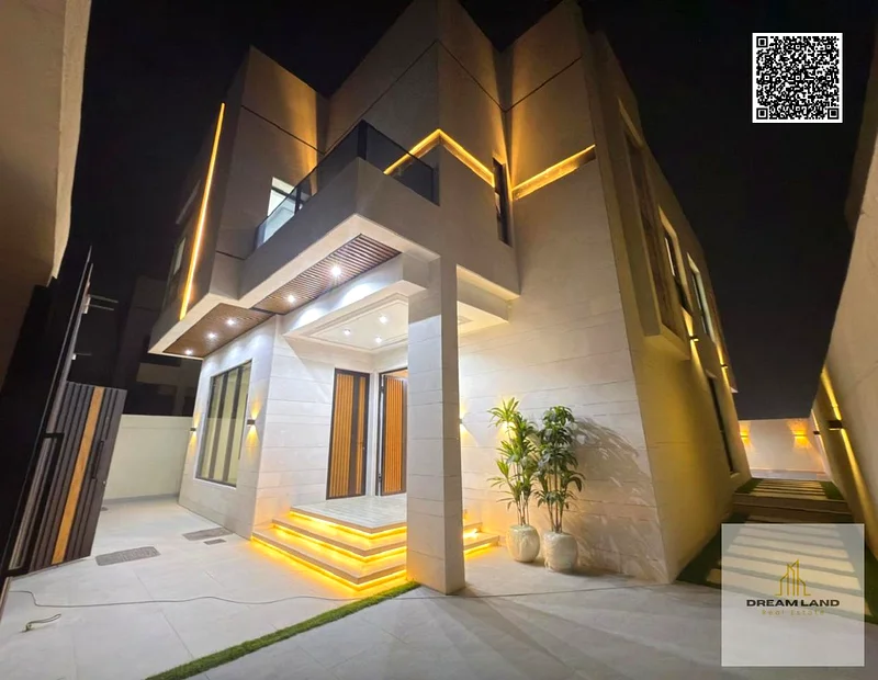 For sale, a modern villa with a swimming pool, including its registration fees. Free for all nationalities. High-quality finishes. Freehold ownership.63900077546753110