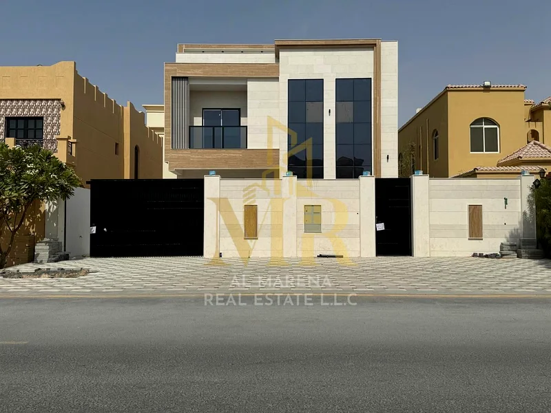 🏡 للبيع – فيلا فاخرة في المويهات 1 – عجمان | طابقين | 5 غرف نوم رئيسية | مجلس وغرفتا معيشة | مطبخ حديث ومطبخ إضافي في63868520097281111
