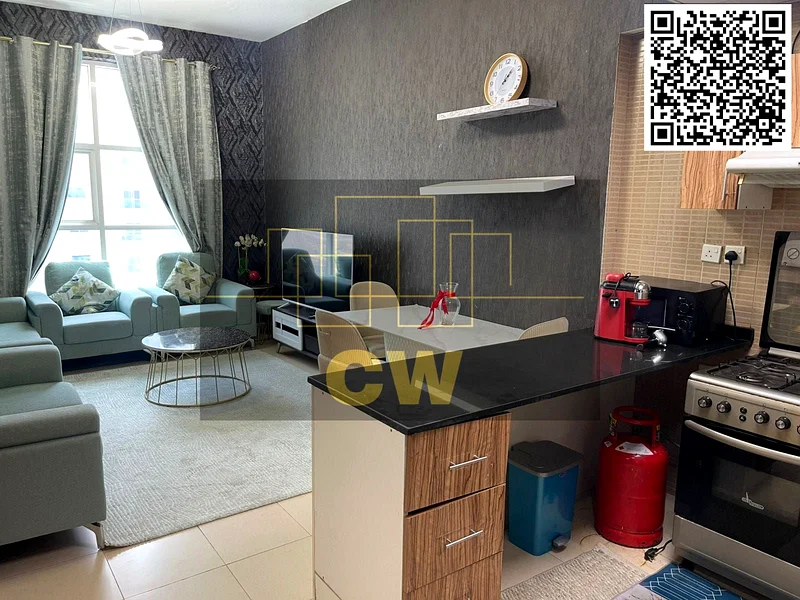 شقة فاخرة مفروشة بغرفة نوم واحدة للبيع | نقداً فقط | موقع متميز63890689701379113