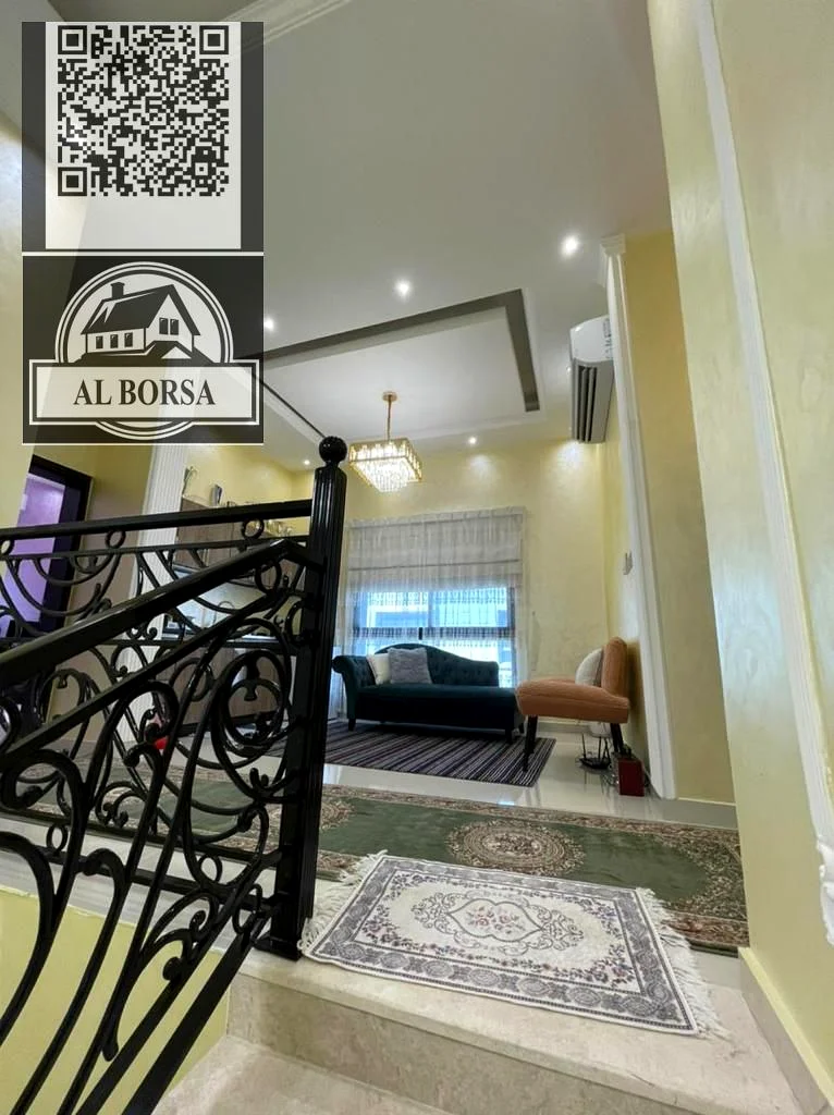 🏡 فيلا فاخرة للبيع في المويحة 1 - موقع ممتاز جدًا ✨ المساحة: 4,000 قدم مربع ✨ عمر الفيلا: 4 سنوات فقط ✨ السعر: 1,900,000 درهم (قابل للتفاوض)63869060460930114