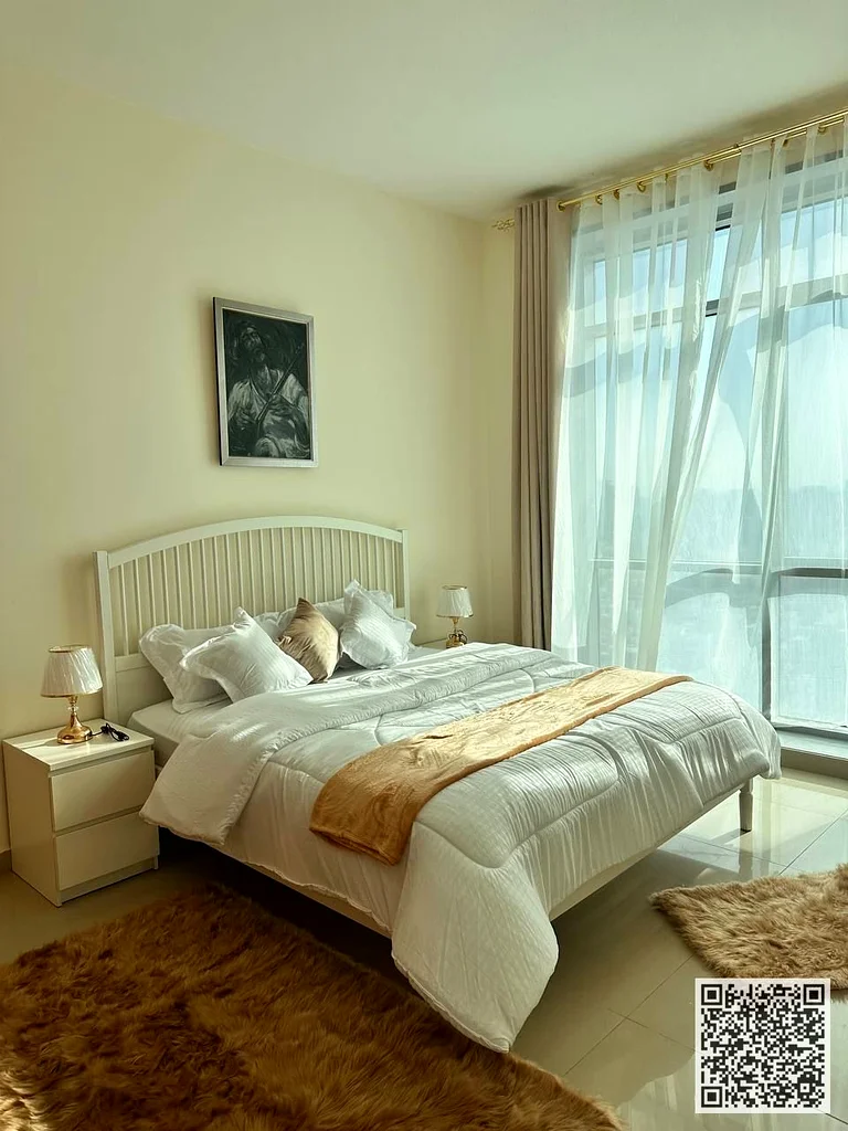 ✨ The most luxurious one-bedroom apartment for monthly rent in Ajman Corniche, Etihad Tower  Opposite Bahi Ajman Palace Hotel and Fairmont✨  Enjoy the63838222868097112
