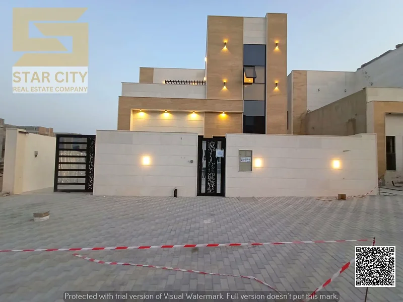 Hurry up and book your villa in Al Helio 2, ready to move in, including registration and ownership fees, freehold for all nationalities, 100% bank fin63901691790209110