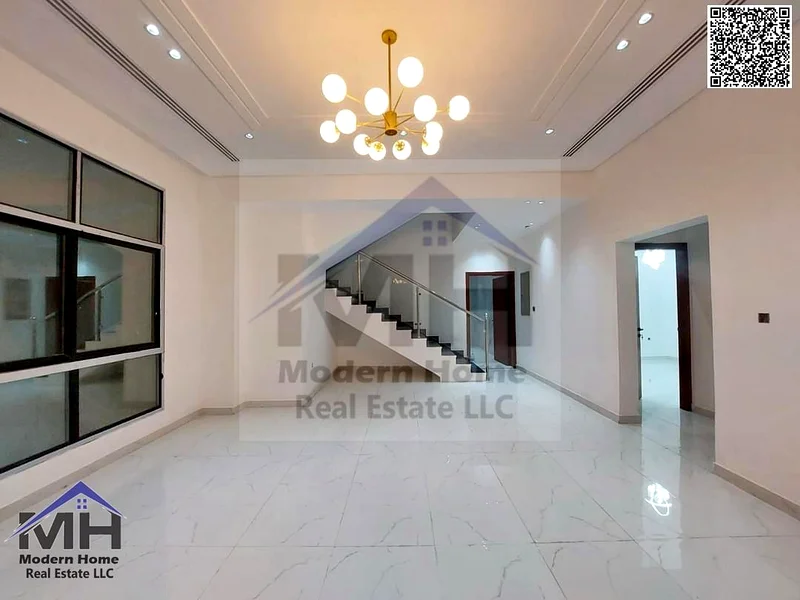 At a price including fees, own a wonderful 3-storey, 6-room villa in Ajman First resident, freehold, central AC directly on Mohammed bin Zayed Street.63881594425601113