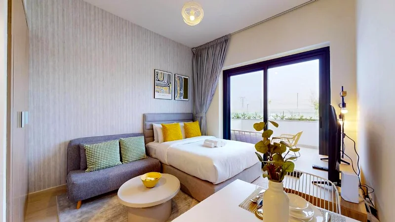 ✨ Fully Furnished 1BR | Short & Long Term Stay | Azizi Riviera 46, Meydan63802112956673110