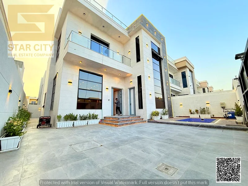 For sale, a villa at an excellent price, negotiable, with a large courtyard and a private swimming pool. Freehold for all nationalities for life, with63901588798851114