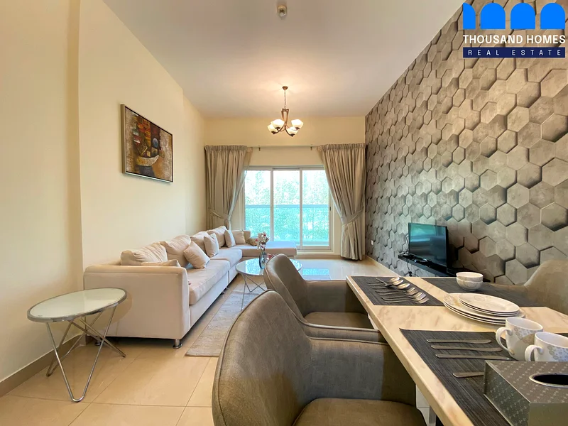 شقة جديدة بالكامل مكونة من غرفة نوم واحدة ومفروشة بالكامل / صالة رياضية / مسبح63731648342146112