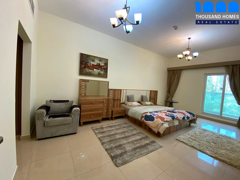 شقة جديدة بالكامل مكونة من غرفة نوم واحدة ومفروشة بالكامل / صالة رياضية / مسبح63731648342146111