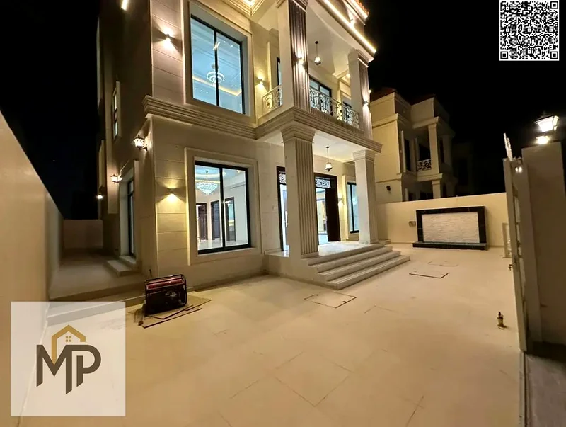 One of the most luxurious villas in Ajman, with a palace design, super deluxe finishing, and personal construction, with freehold ownership.63901036042883111