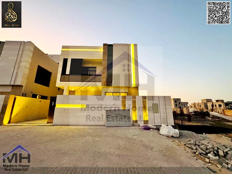 بسعر يشمل الرسوم، امتلك فيلا رائعة من 3 طوابق و6 غرف في أجوان فست ريزيدينت، ملكية حرة، تكييف مركزي مباشرة على شارع محمد بن زايد.63881481350787110