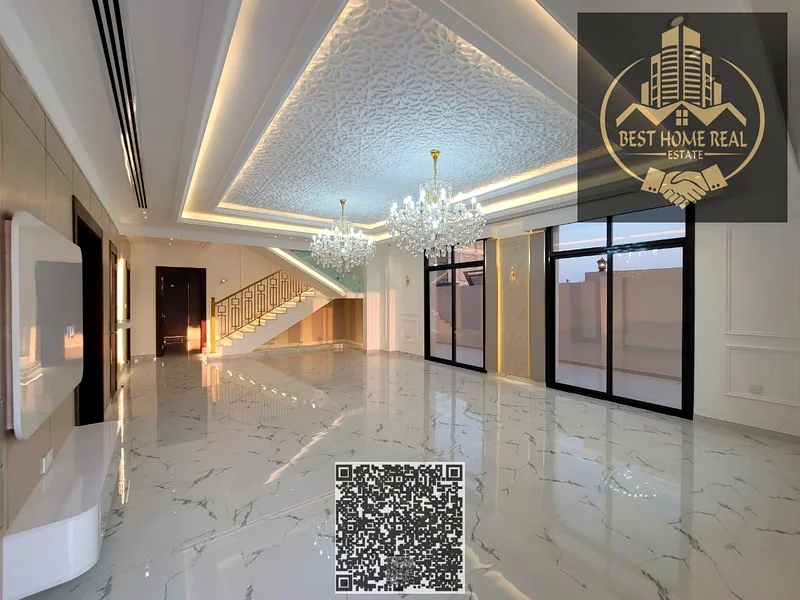 فرصة سكنية نادرة - فيلا فاخرة مع مسبح - 5 غرف ماستر - مجلس وصالتي استقبال63901036969347111