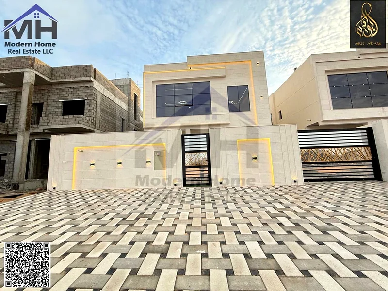 At a price inclusive of fees and without annual fees, own a wonderful villa for sale in Ajman. First resident, freehold, super deluxe finishing.63900283671809111