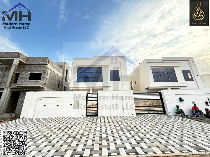 At a price inclusive of fees and without annual fees, own a wonderful villa for sale in Ajman. First resident, freehold, super deluxe finishing.63900283671809110