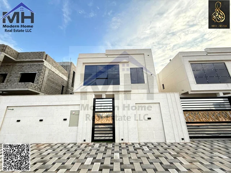 At a price inclusive of fees and without annual fees, own a wonderful villa for sale in Ajman. First resident, freehold, super deluxe finishing.63900283671809112