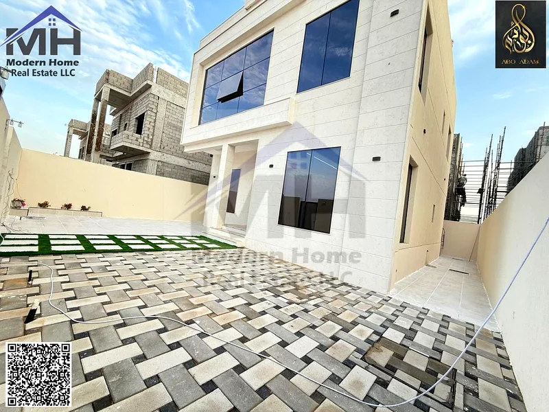 At a price inclusive of fees and without annual fees, own a wonderful villa for sale in Ajman. First resident, freehold, super deluxe finishing.63900283671809113