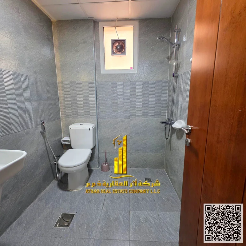 Luxurious room and hall with open view, newly furnished, for monthly rent in Ajman - Al Jurf 2 - next to Al Aqsa School and Ajman University63838854327555114