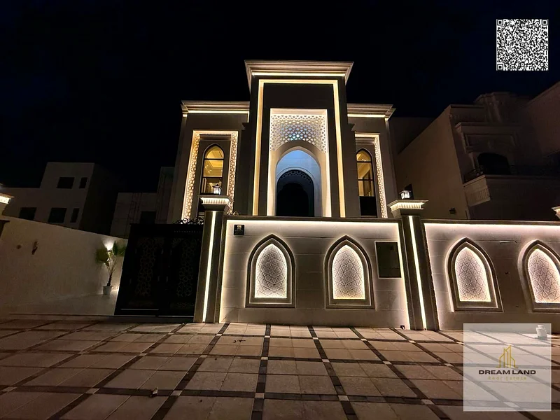 Live a royal life - a unique villa with a classic design, consisting of 5 bedrooms, for sale in Ajman63900189585026111