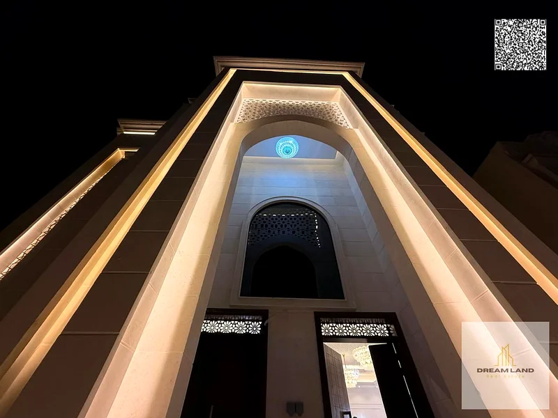 Live a royal life - a unique villa with a classic design, consisting of 5 bedrooms, for sale in Ajman63900189585026114