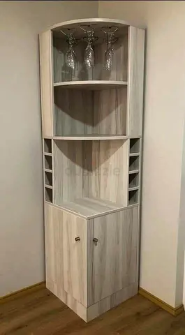 Corner Bar Cabinet Custom Made