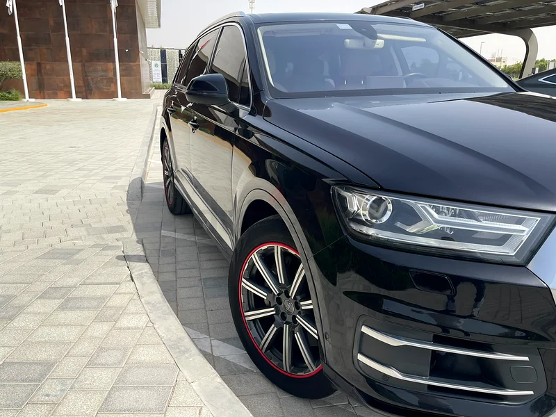 2016 Audi Q7 45 TFSI Quattro | GCC Specs | Non-smoker  | Well Maintained | Diplomat Car63612080381442113