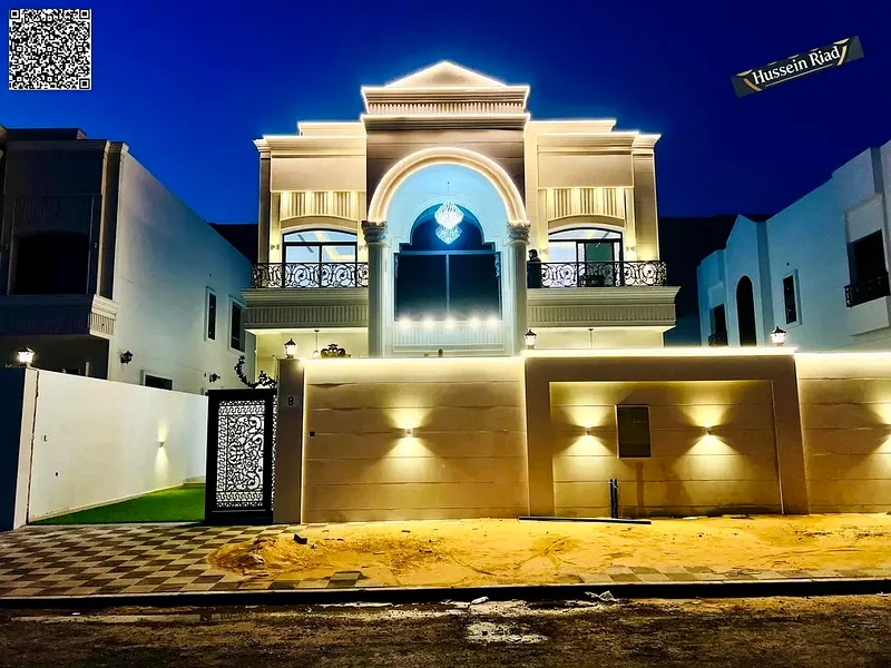 Miniature palace for sale in Al Helio 2 - Ajman, price includes registration fees and is negotiable, luxurious design and prime location!63901691830530111