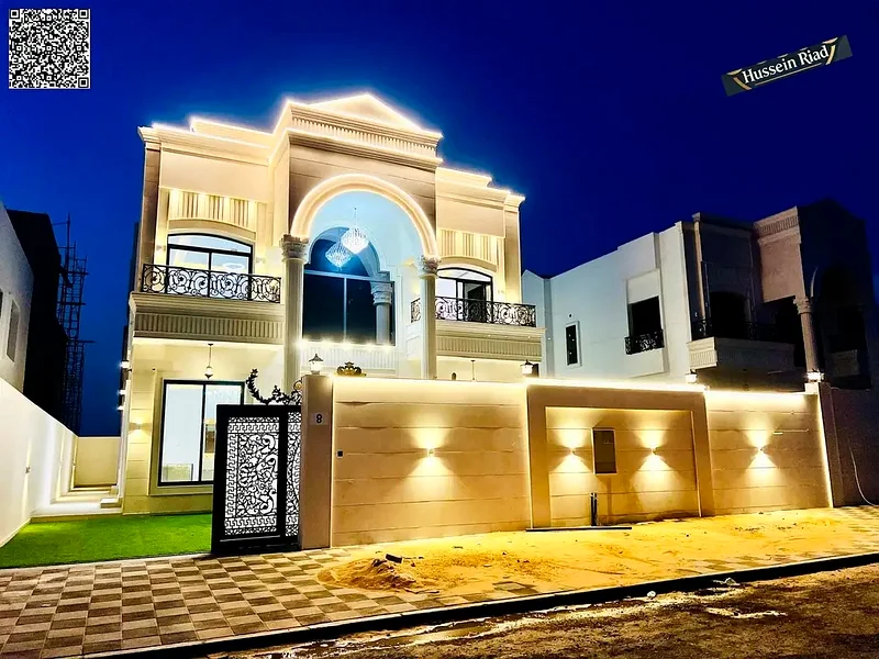 Miniature palace for sale in Al Helio 2 - Ajman, price includes registration fees and is negotiable, luxurious design and prime location!63901691830530112