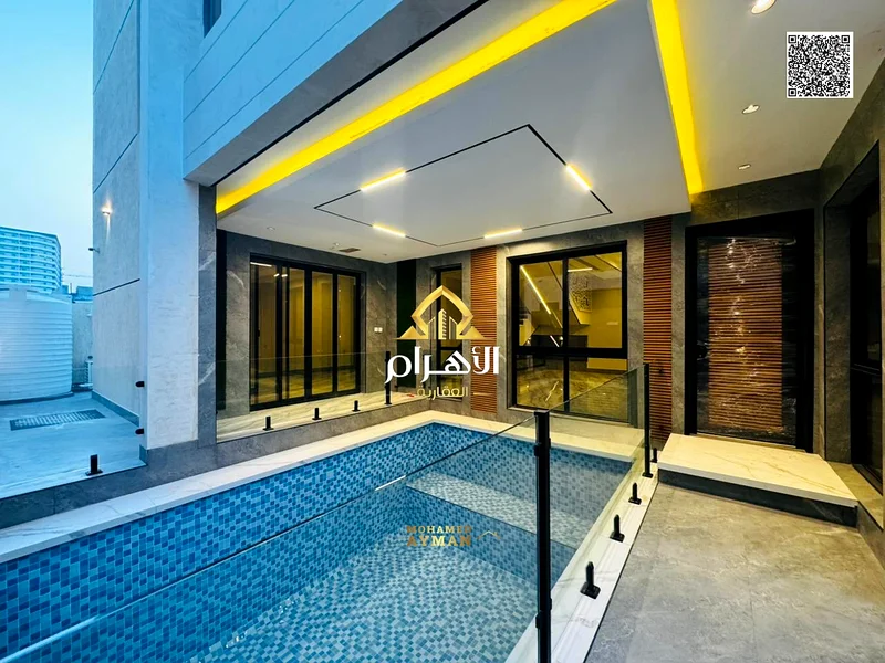 Ready-to-move-in villa with AC, water and electricity connections With a private swimming pool63902754783745110