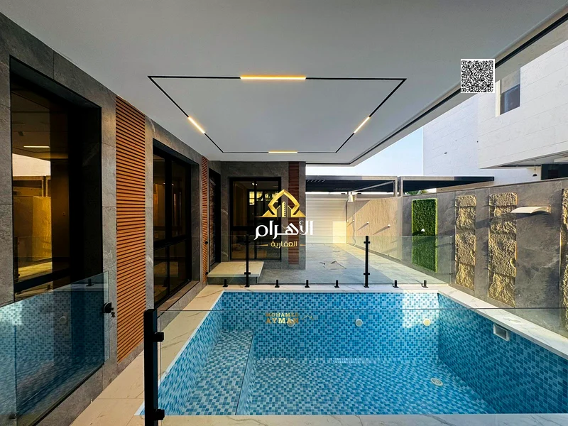 Ready-to-move-in villa with AC, water and electricity connections With a private swimming pool63902754783745112