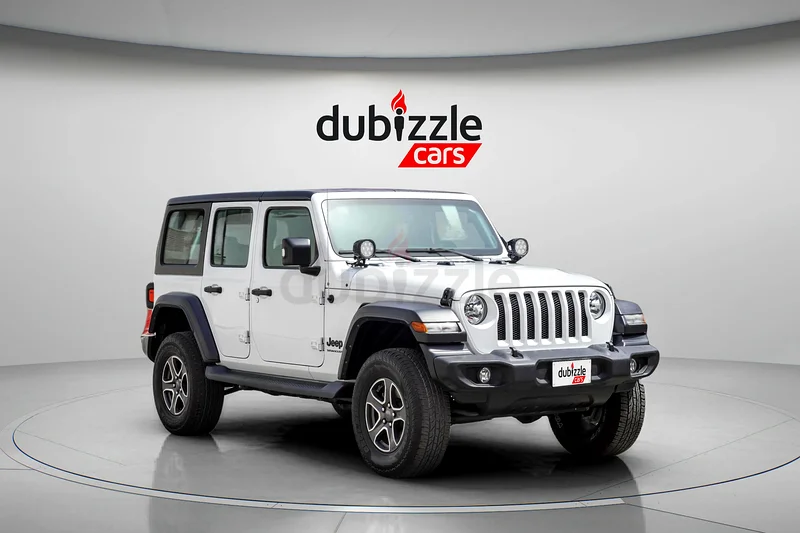 AED 2659/month | 2023 Jeep Wrangler Unlimited Sport | GCC Specs | Ref#36025963612070312451110