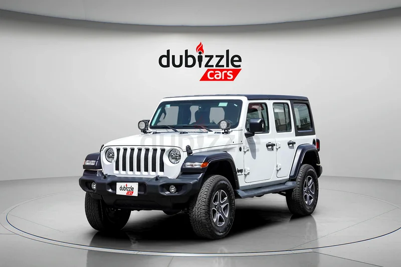 AED 2659/month | 2023 Jeep Wrangler Unlimited Sport | GCC Specs | Ref#36025963612070312451112