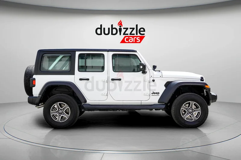 AED 2659/month | 2023 Jeep Wrangler Unlimited Sport | GCC Specs | Ref#36025963612070312451113