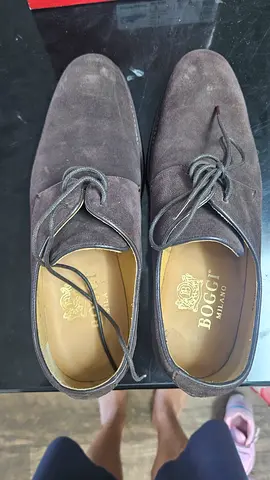 Stylish and Elegant Brown Suede Shoes for Men