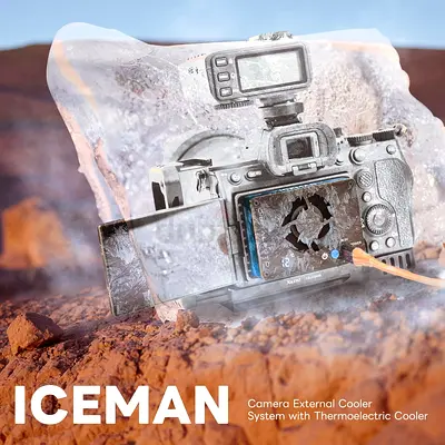 DFCINE Camera Cooling Fan/Camera External Cooling System with Fan