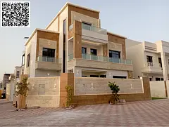 Villa for sale at Al Zahya The Villa is G+1+ Roof Majlis, 2Halls, 6Master Room, Big kitchen, Parking
