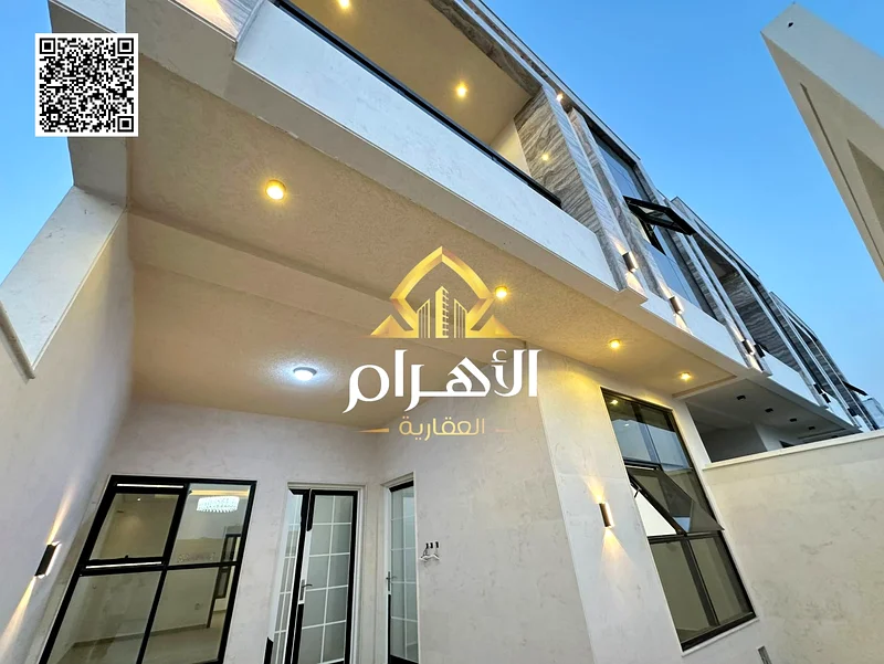 🏡 فيلا للبيع في الحيلو 2 - عجمان 🔸 5 غرف نوم رئيسية 🔸 7 حمامات 🔸 مساحة الأرض: 1800 قدم مربع 💰 السعر: 1,235,000 درهم إماراتي، شامل الرسوم ✅ ممتاز63901036936194112