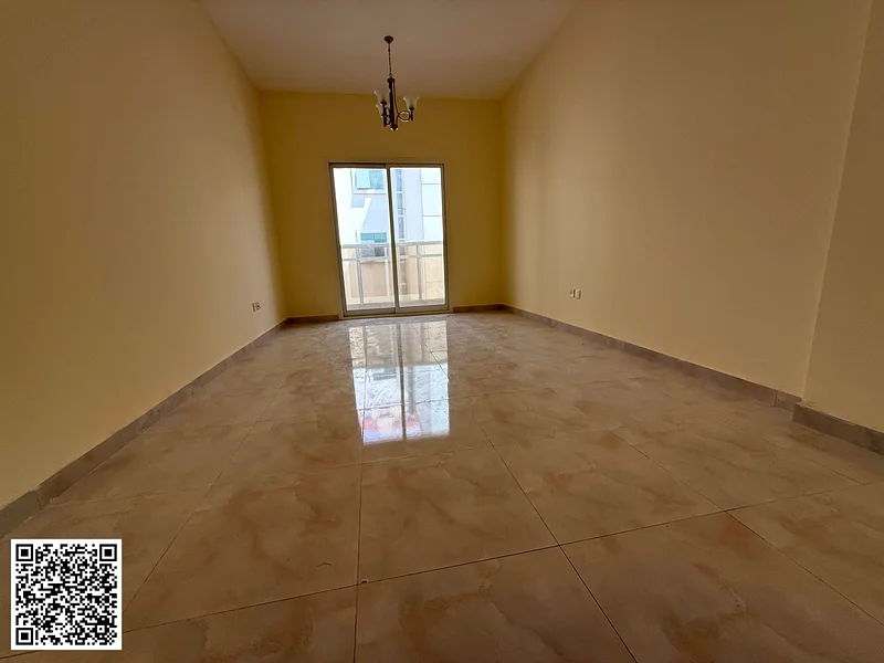 1BR + hall apartment for annual rent – 2 baths, balcony, central AC, elegant finish, prime location with all services, easy access to Dubai & Sharjah.63709402879105114