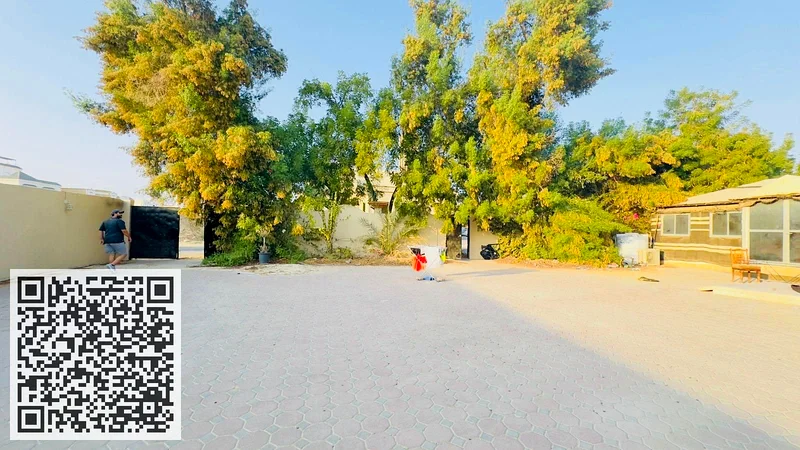 Large villa for sale in Ajman with annex, very distinguished location opposite the mosque63878297744771111