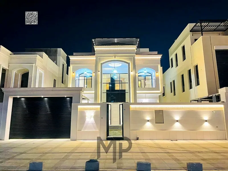 The most luxurious villa for sale with a classic design, a large garden, a roof, and 5 master bedrooms with no annual service fees.63881594371331113