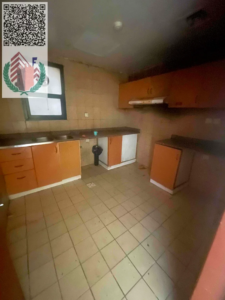 مطبخ مغلق || شقة بغرفة نوم واحدة وصالة مع حمامين برج رشيدية63718950930817114