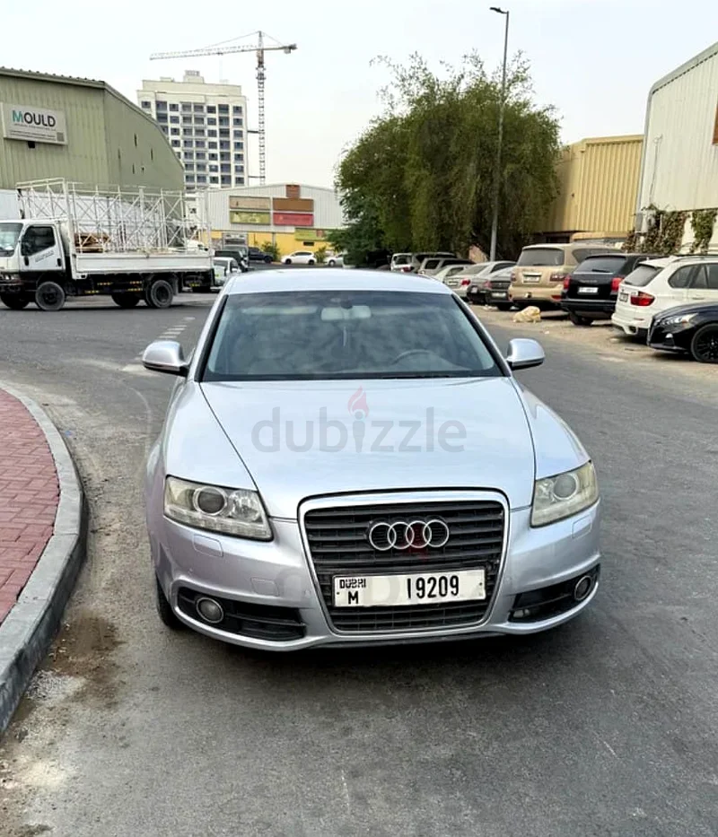 أودي A6 2.0T توربو | فضي | صيانة جيدة | مسجلة في دبي63612080399361113