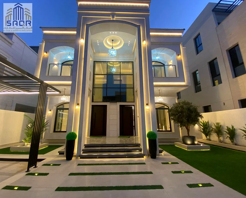 The most luxurious villa for sale with a classic design, a large garden, a roof, and 5 master bedrooms with no annual service fees.63884249848450112