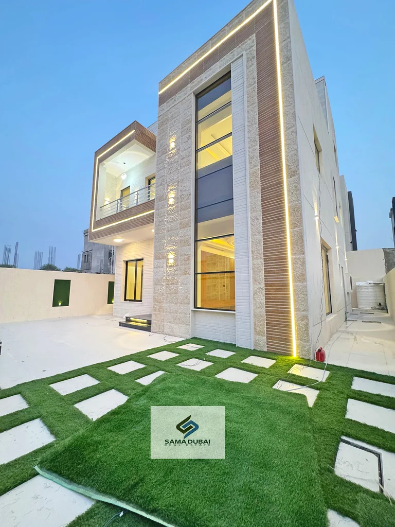 An exceptional opportunity to own a luxurious villa in the prestigious Al Helio 2 area in Ajman, with a modern design, spacious area, and freehold own63910205785730113