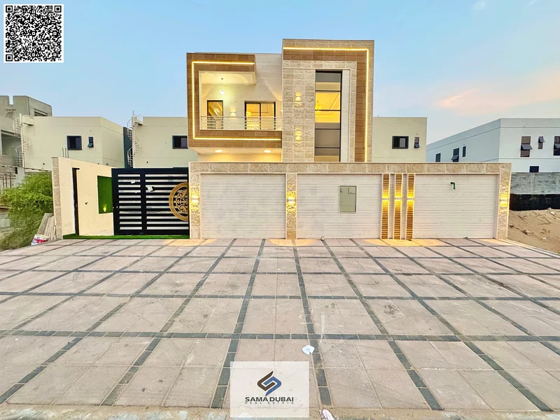 An exceptional opportunity to own a luxurious villa in the prestigious Al Helio 2 area in Ajman, with a modern design, spacious area, and freehold own63910205785730110