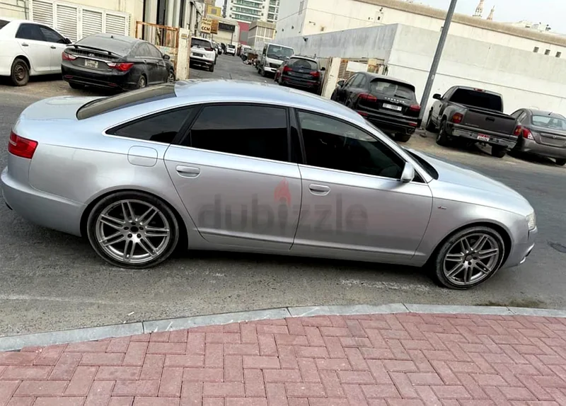 أودي A6 2.0T توربو | فضي | صيانة جيدة | مسجلة في دبي63612080399361112